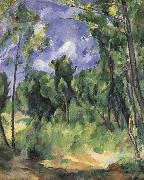 Paul Cezanne forest china oil painting artist